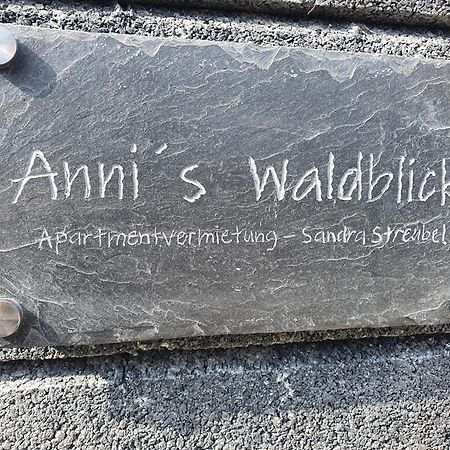 Apartament Anni'S Waldblick Burgstadt Zewnętrze zdjęcie